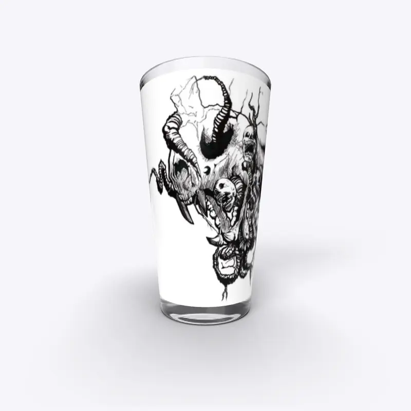 Labolize pint glass